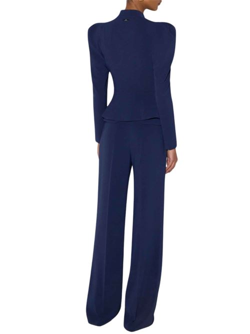 Blazer con spalline imbottite e fiocco Elisabetta Franchi | GI26666E2H88